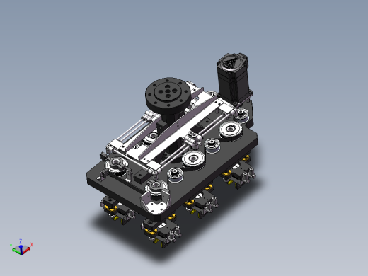 机器人末轴气动手爪