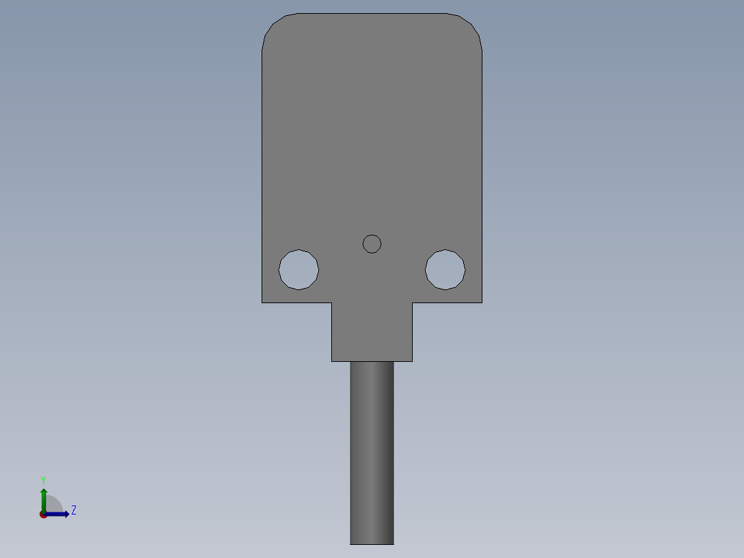 光电传感器 欧姆龙 E3T-FT11 2M左视图