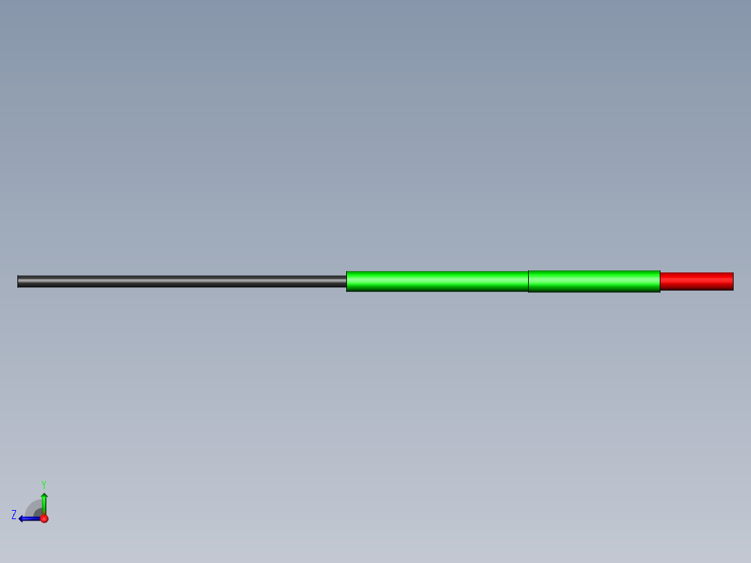 光纤传感器右视图