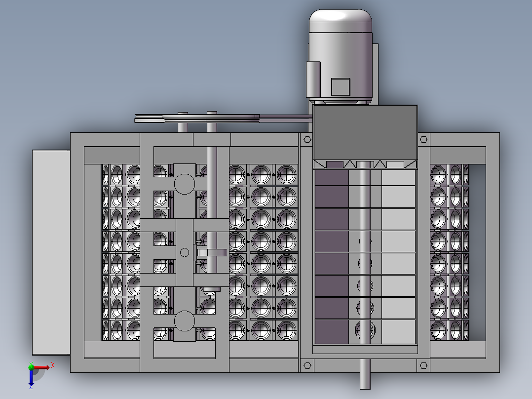夏威夷果破壳机设计含三维+二维+说明书 1507238俯视图