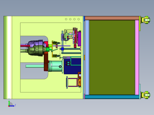 光纤头接收管芯耦合机左视缩略图