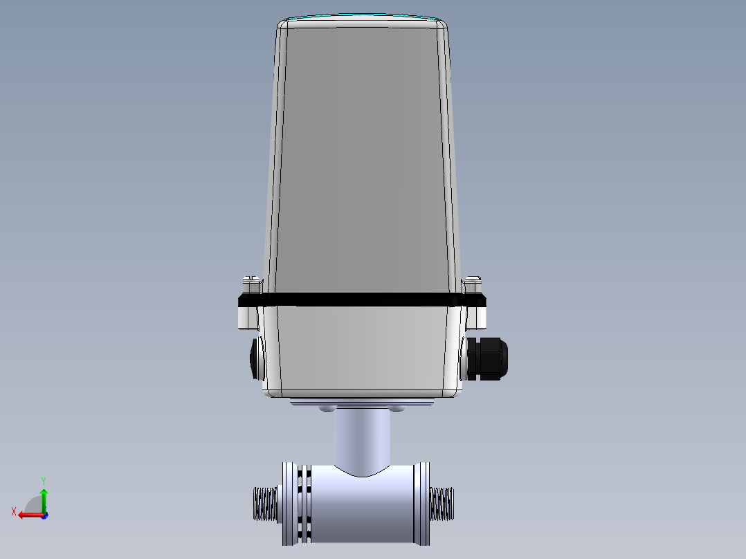 仪表、流量计(33)后视图