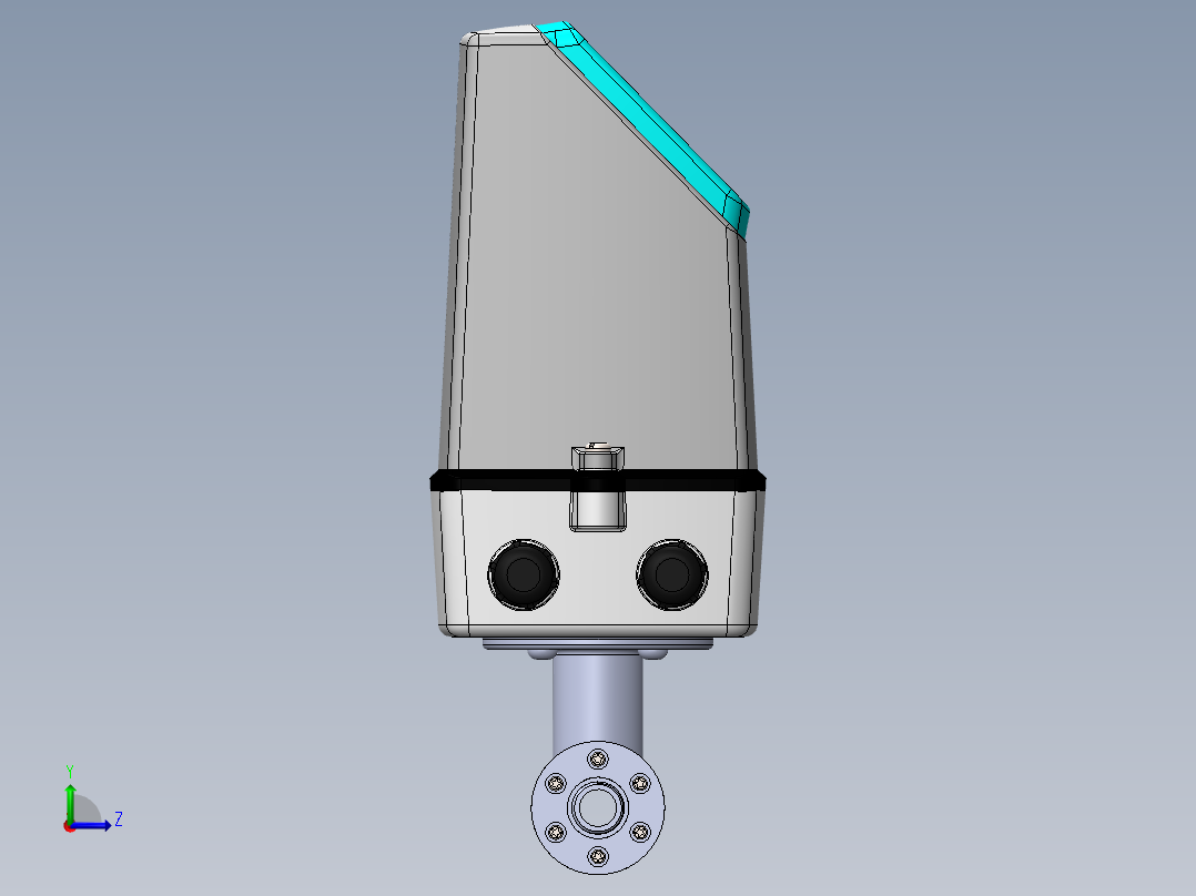仪表、流量计(33)左视图