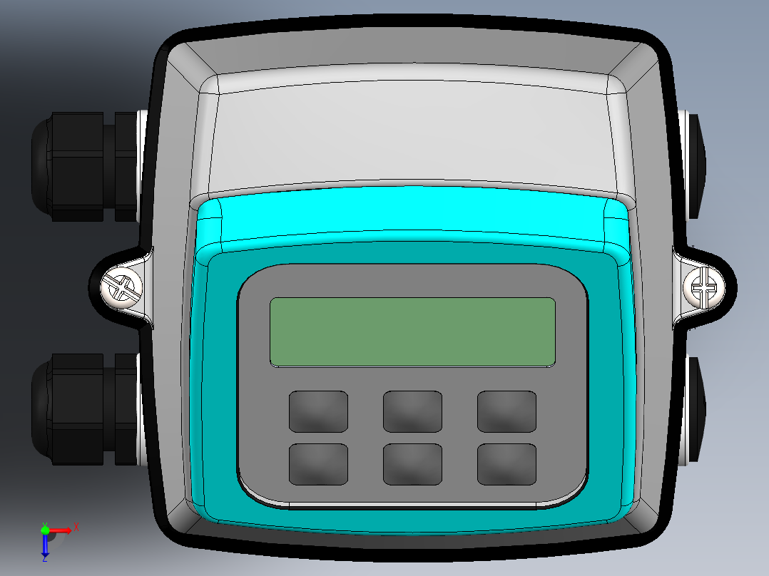 仪表、流量计(33)俯视图
