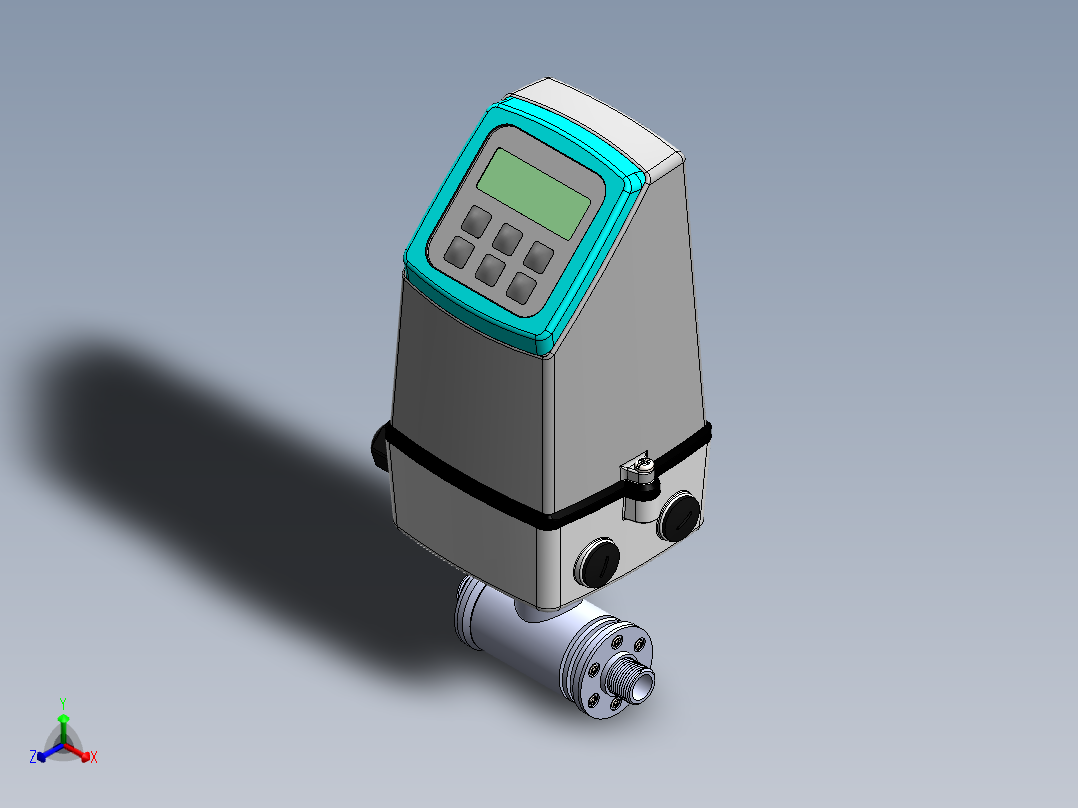 仪表、流量计(33)正等轴测图