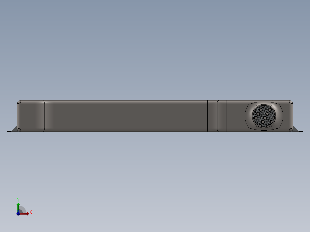 散热器(53)前视图