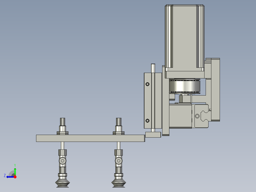取料机械手总成-2右视图