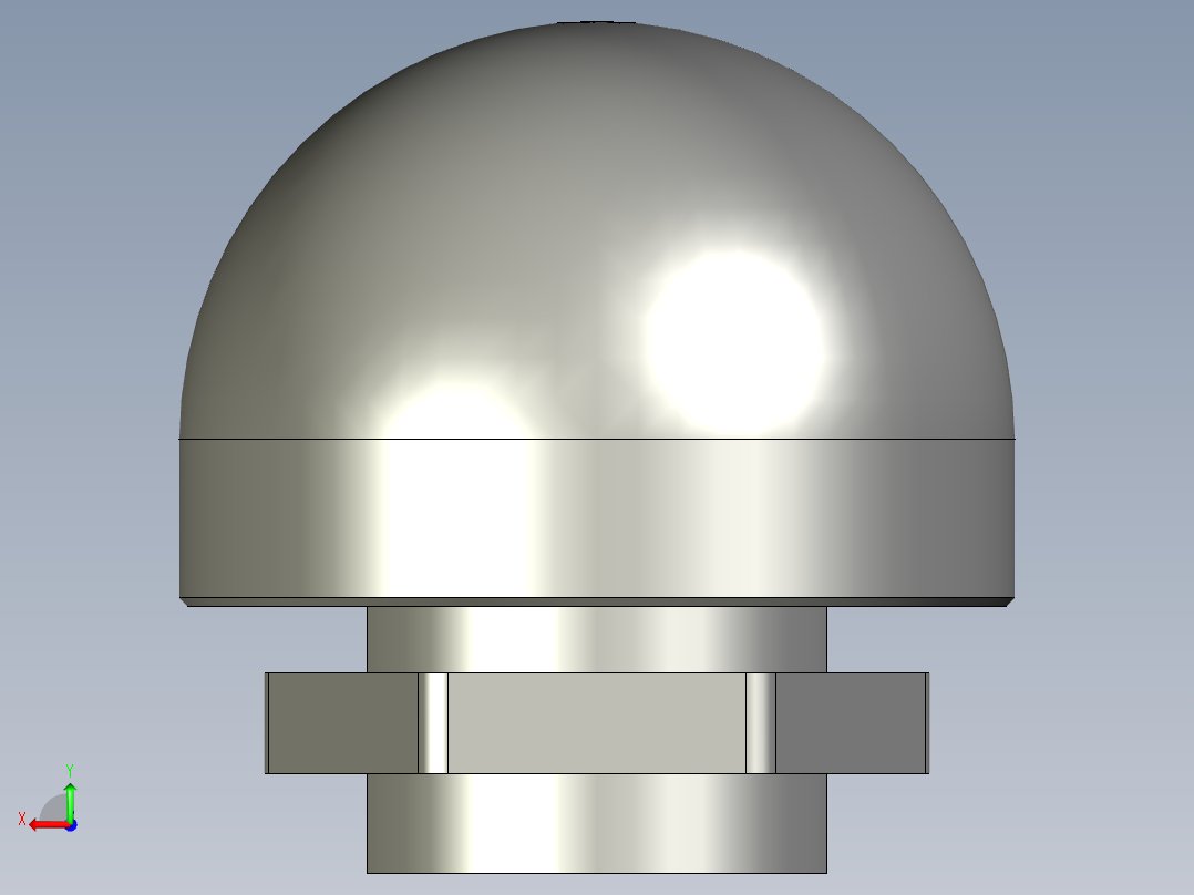 RL50-N-RGY-LN24单体柱灯后视图