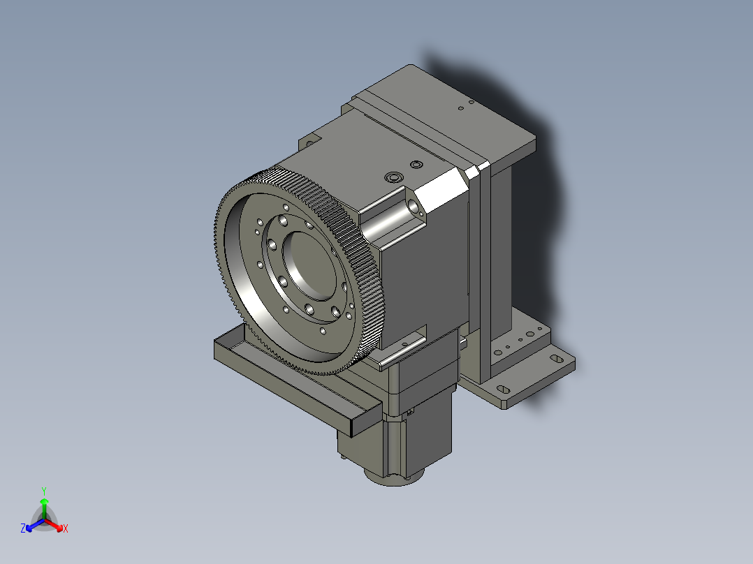 CZXD-换工位组件主视图