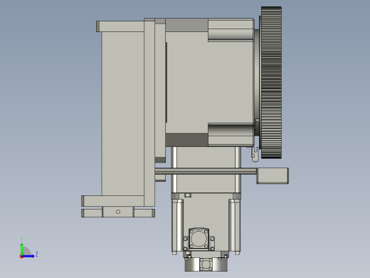 CZXD-换工位组件左视缩略图