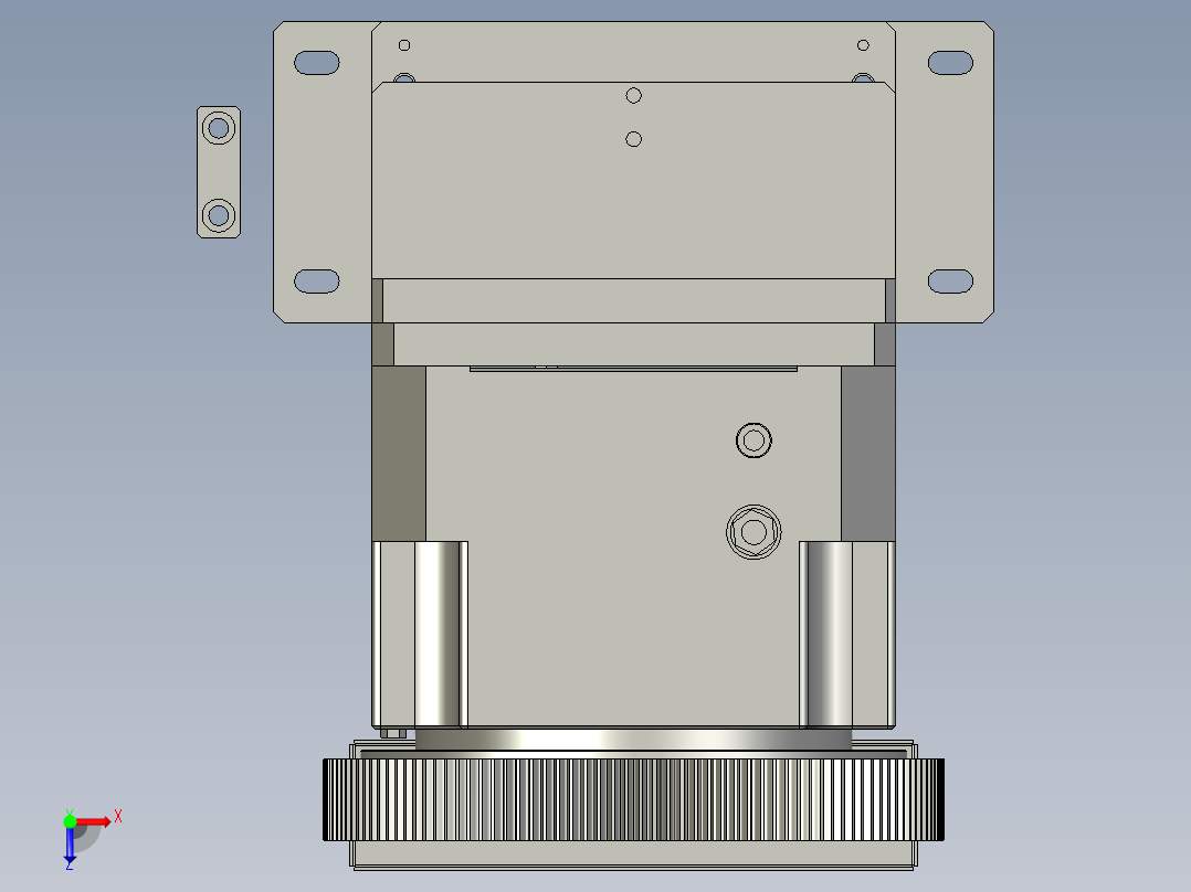 CZXD-换工位组件俯视图