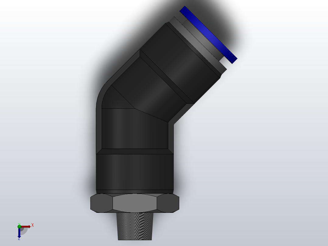 IPL45 45度螺纹弯头_IPL45 12-01俯视图