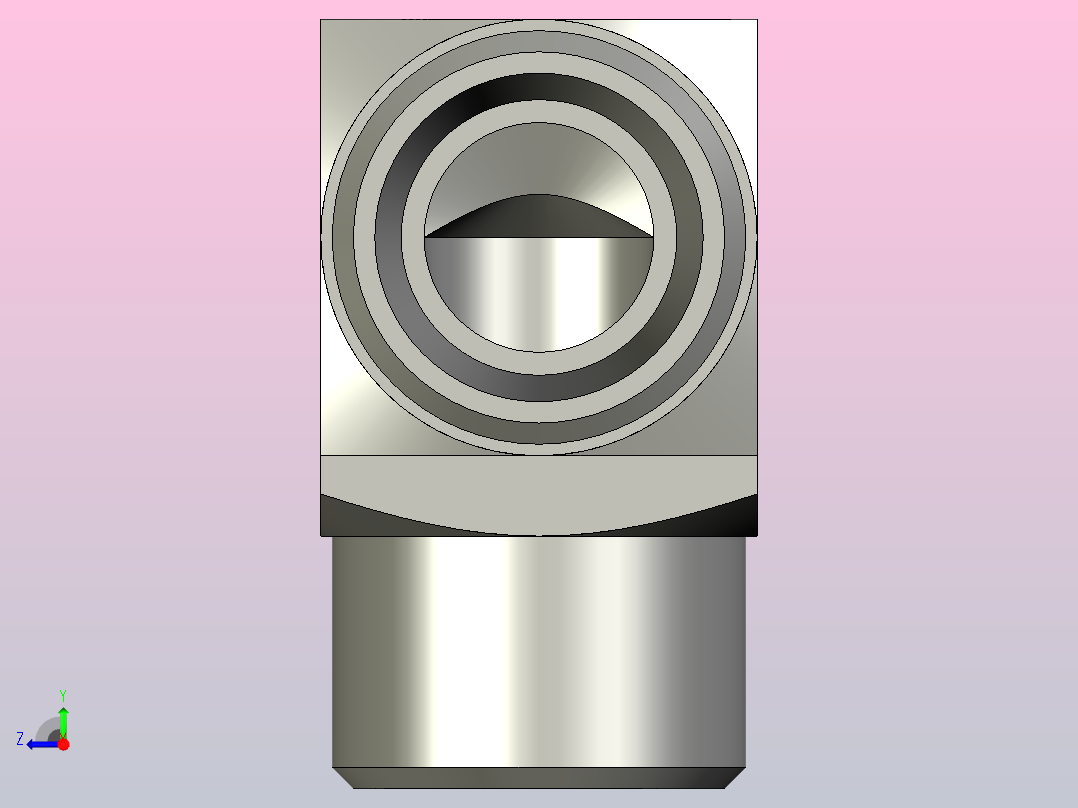 EO管接头弯头W12LCFX.igs右视图