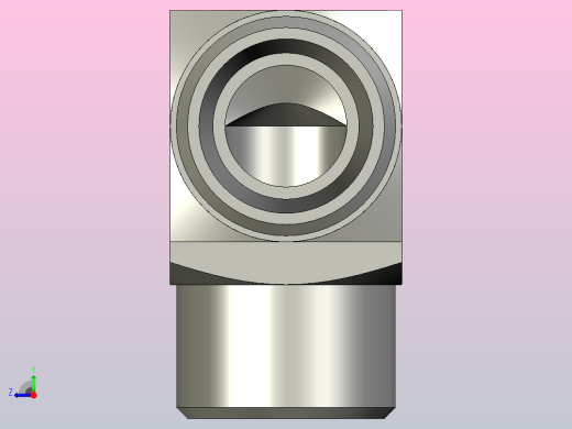 EO管接头弯头W12LCFX.igs右视缩略图