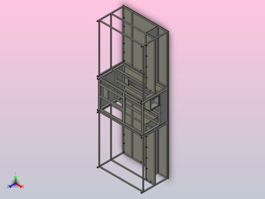 移动平台钣金[移动平台钣金]正等轴测缩略图
