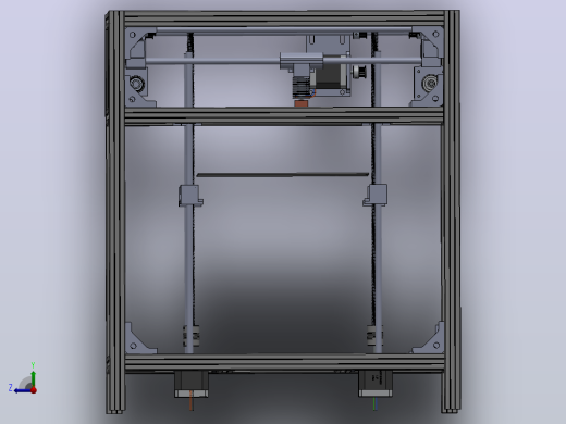 基于铝框架的3D打印机设计