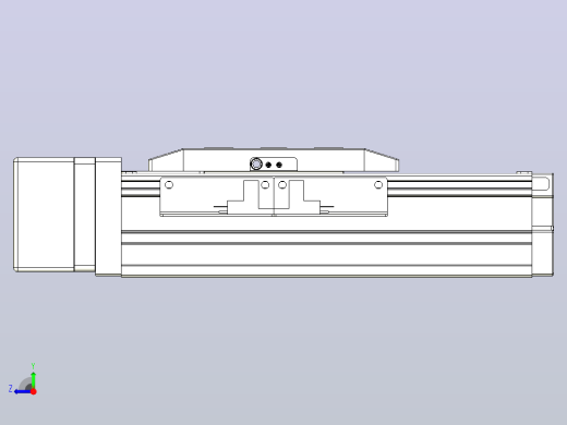 滚珠丝杠直线轴内置导轨TPA-GCR-50-1210C-L50-MR-M10-N3右视缩略图