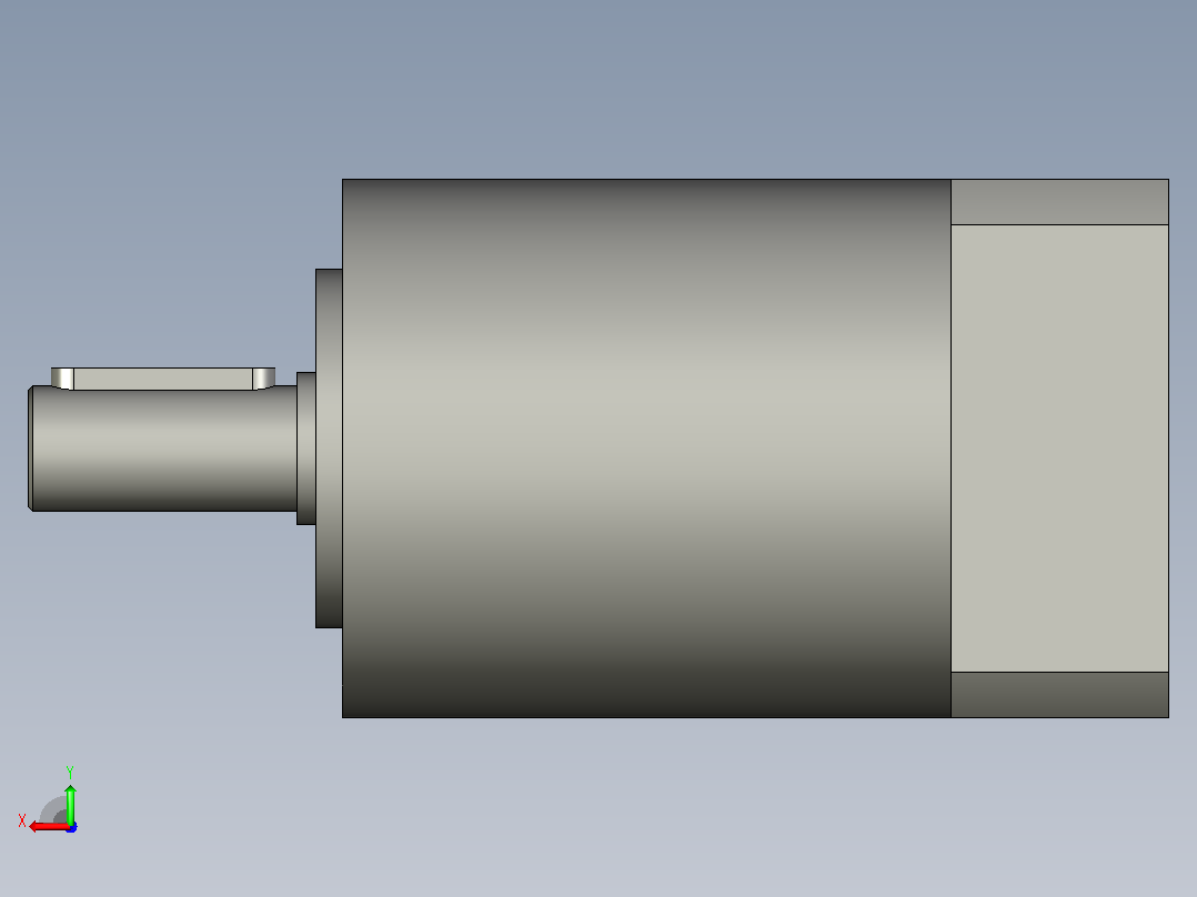 间隙减速器gearbox_gbx060003k_gbk_060_055_0_f后视图