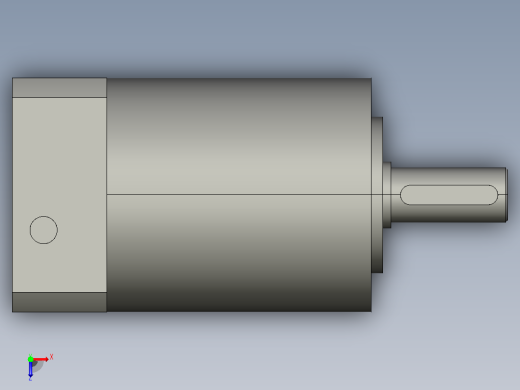 间隙减速器gearbox_gbx060003k_gbk_060_055_0_f俯视缩略图
