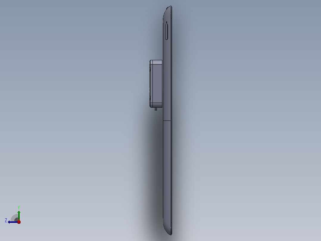 Ipad 3作为HDMI屏幕右视图
