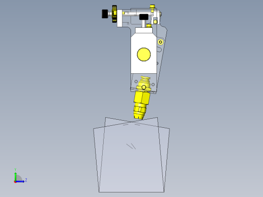 角度调节机构左视缩略图