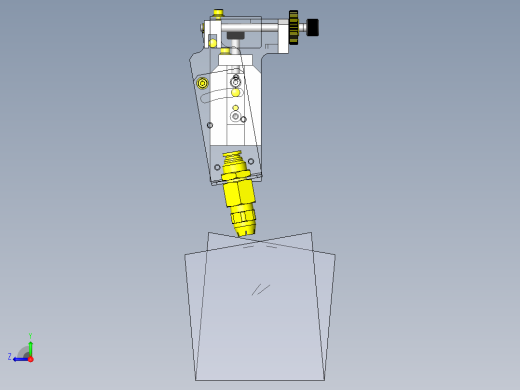 角度调节机构右视缩略图