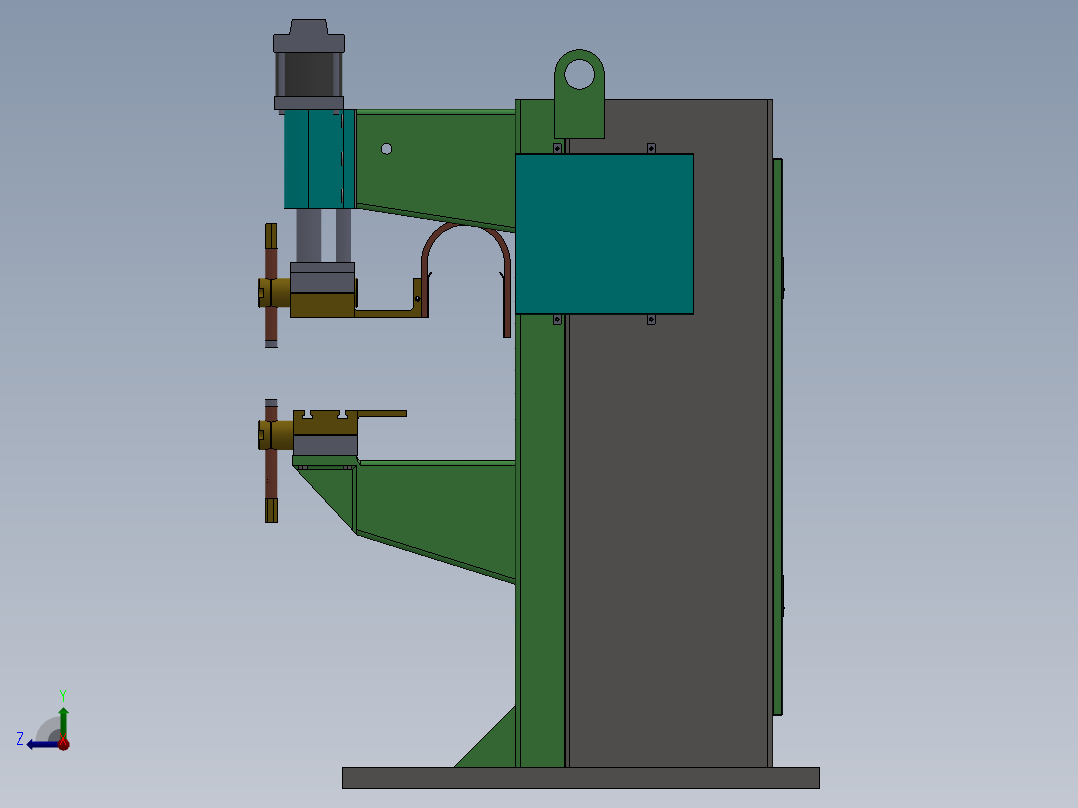 焊接通用机SW2016可编辑右视图