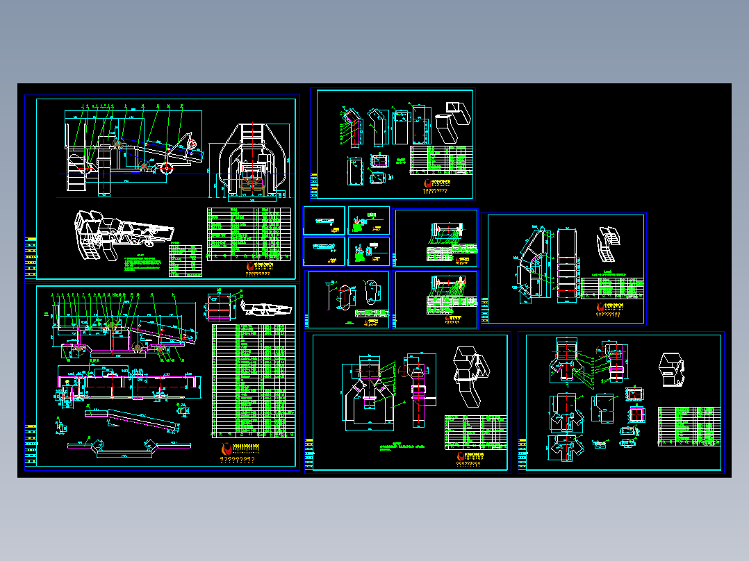 B650卸料车三通漏斗全套