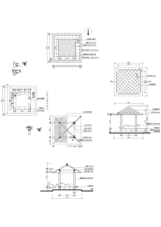 Y50 CAD图库园林乔灌木景观设计 自定义图库图块2018年新款素材缩略图