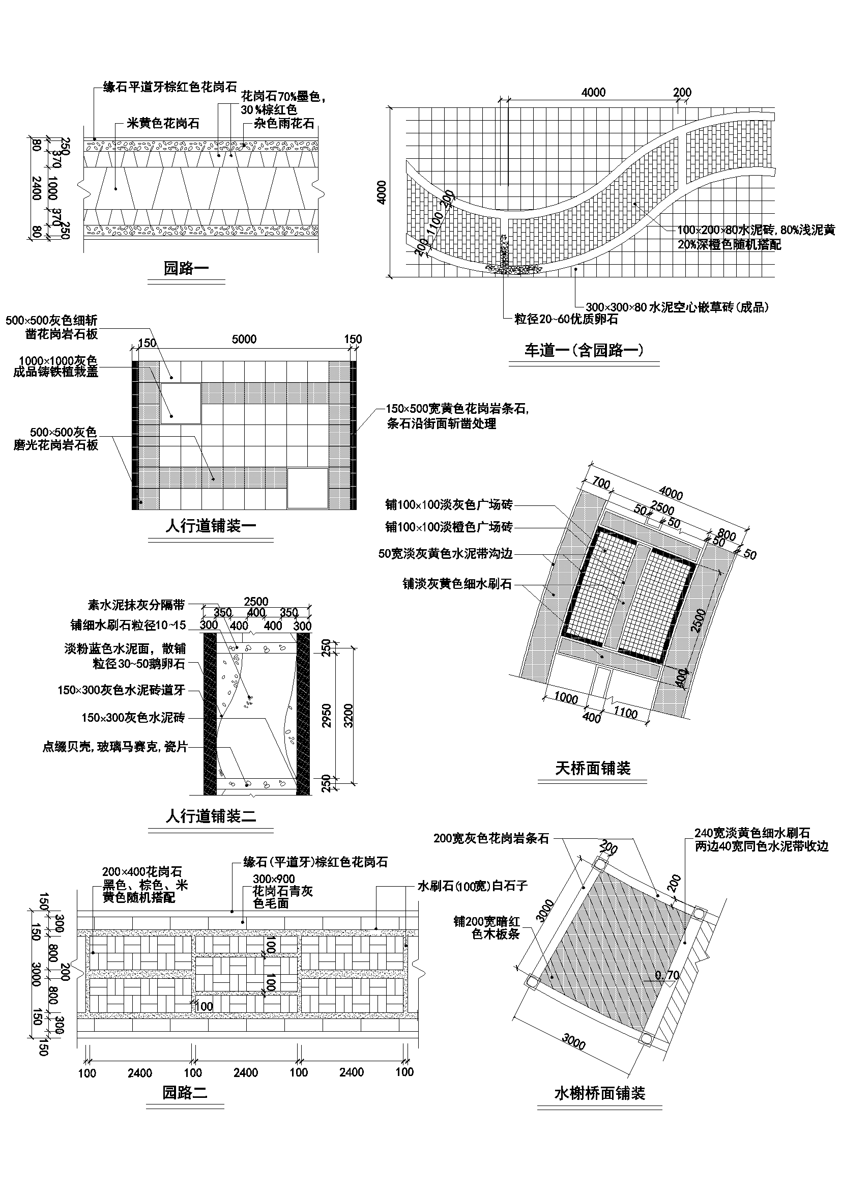Y50 CAD图库园林乔灌木景观设计 自定义图库图块2018年新款素材