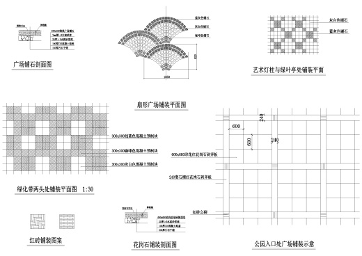Y50 CAD图库园林乔灌木景观设计 自定义图库图块2018年新款素材缩略图