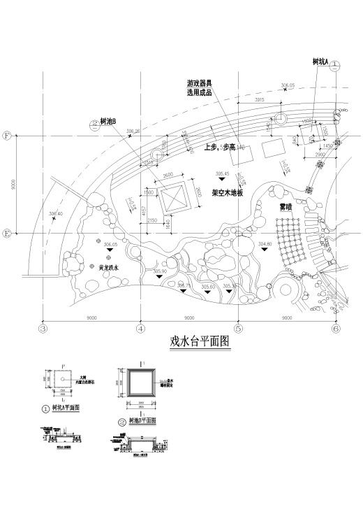 Y50 CAD图库园林乔灌木景观设计 自定义图库图块2018年新款素材缩略图