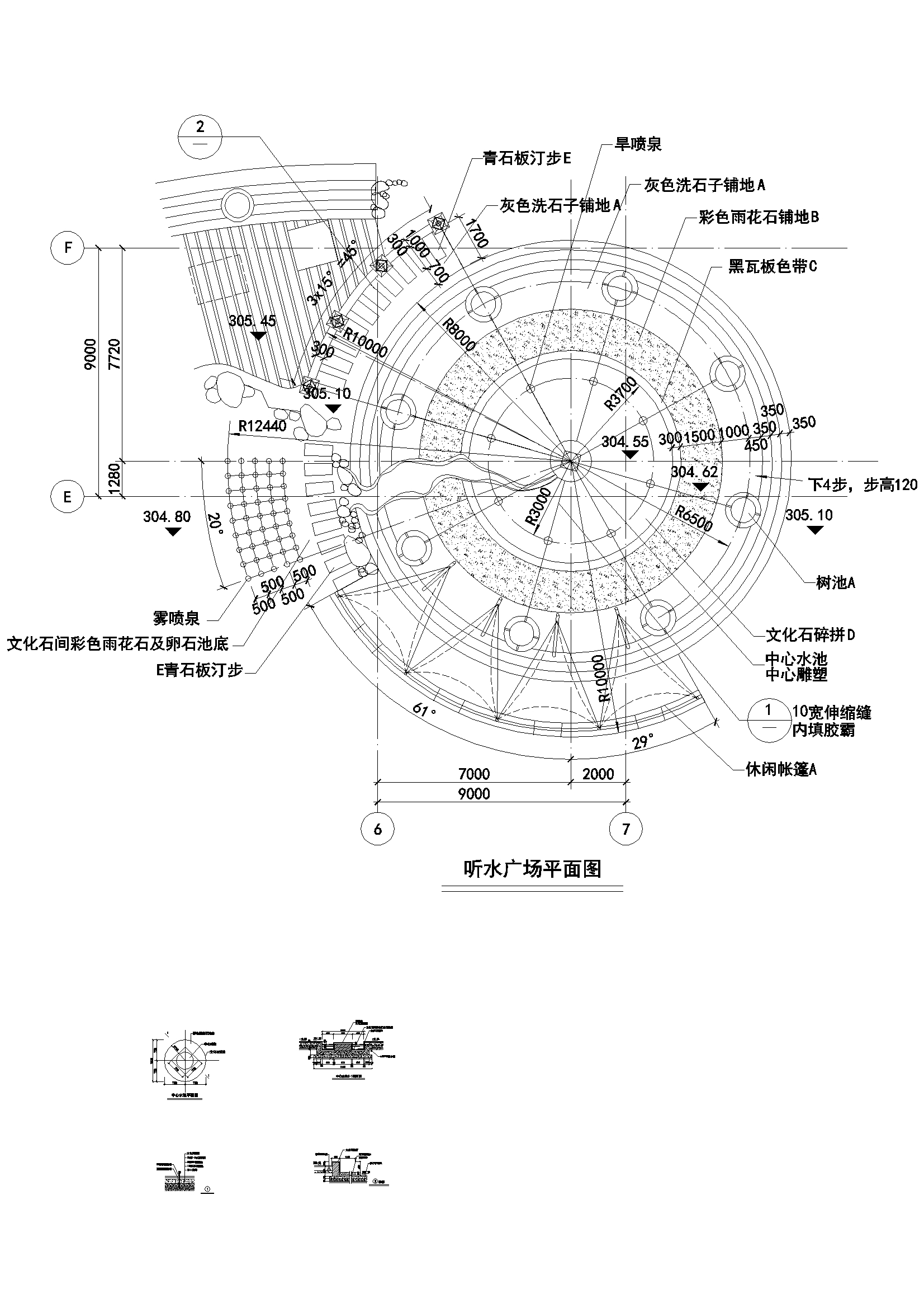 Y50 CAD图库园林乔灌木景观设计 自定义图库图块2018年新款素材