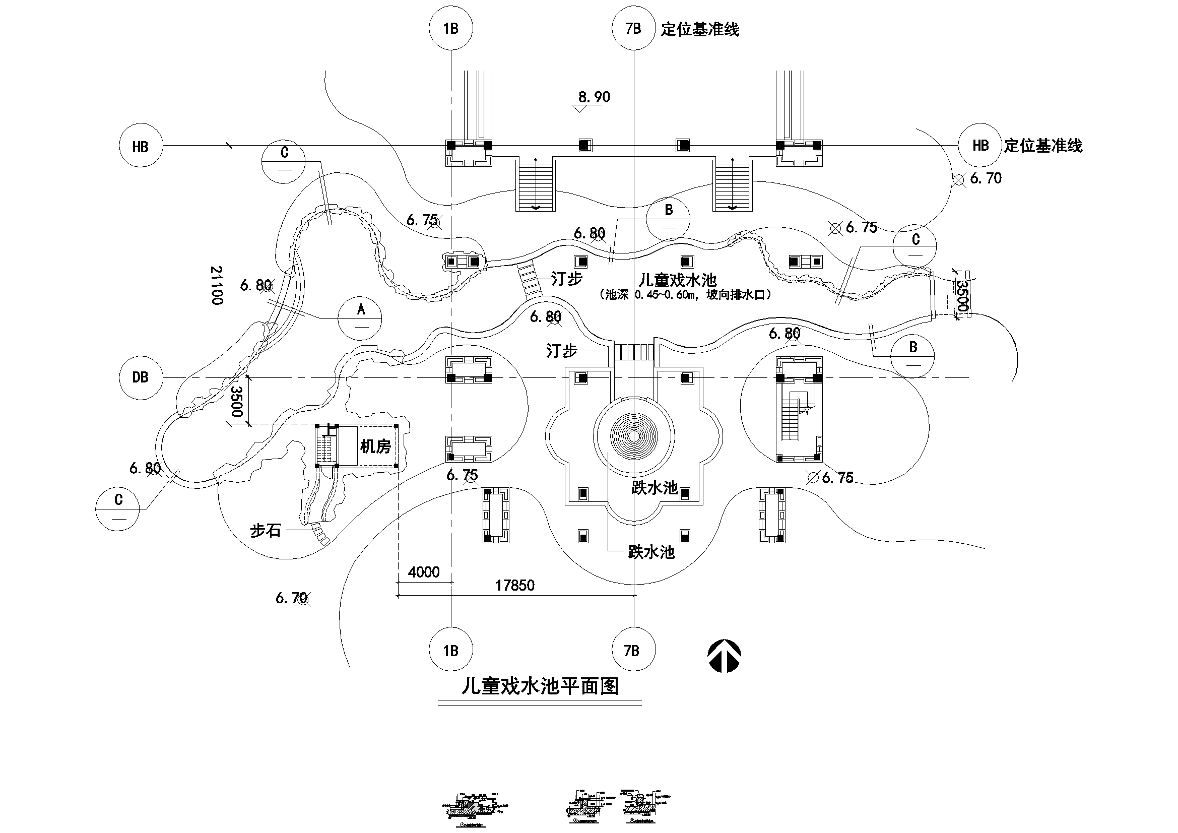 Y50 CAD图库园林乔灌木景观设计 自定义图库图块2018年新款素材