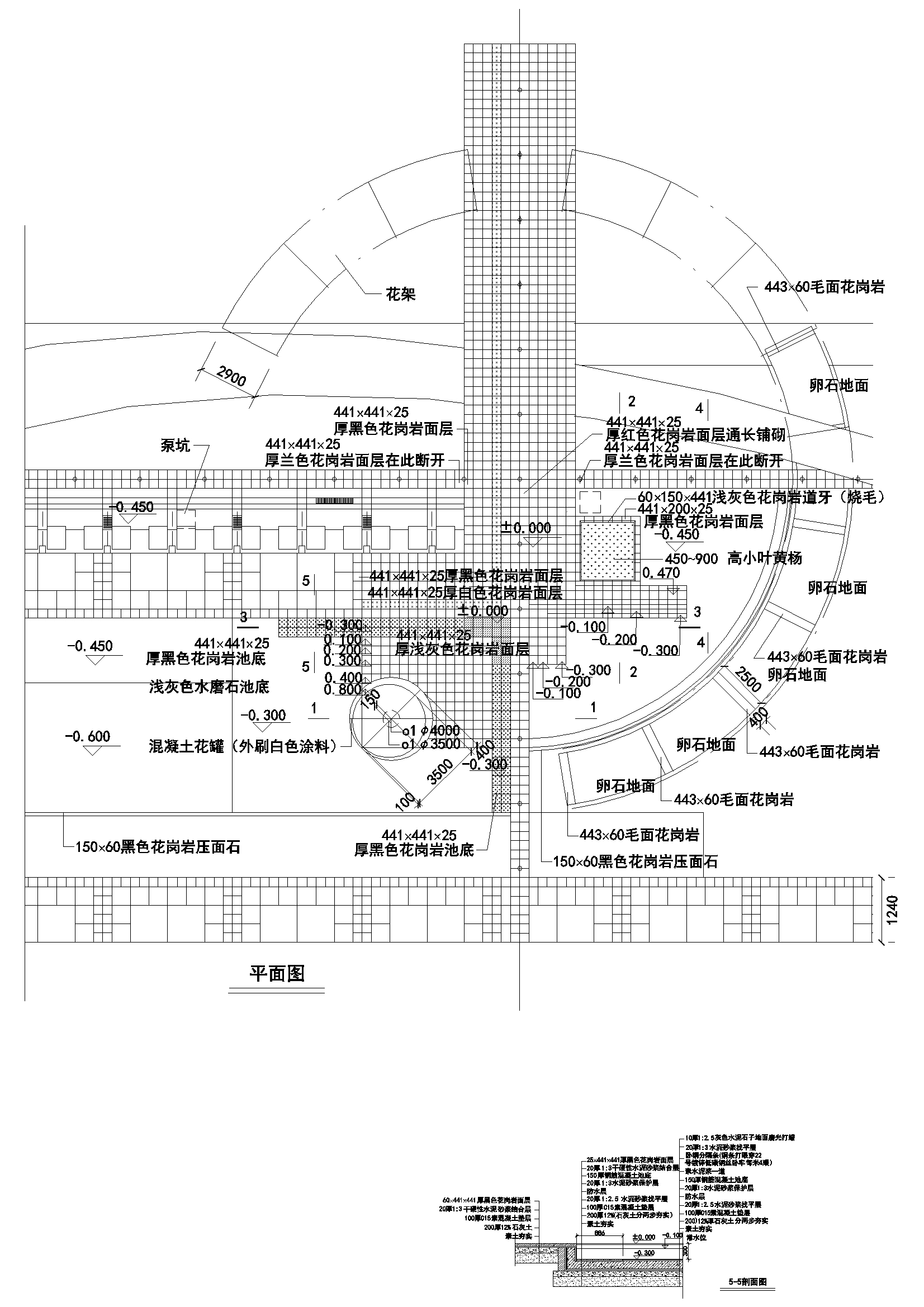 Y50 CAD图库园林乔灌木景观设计 自定义图库图块2018年新款素材