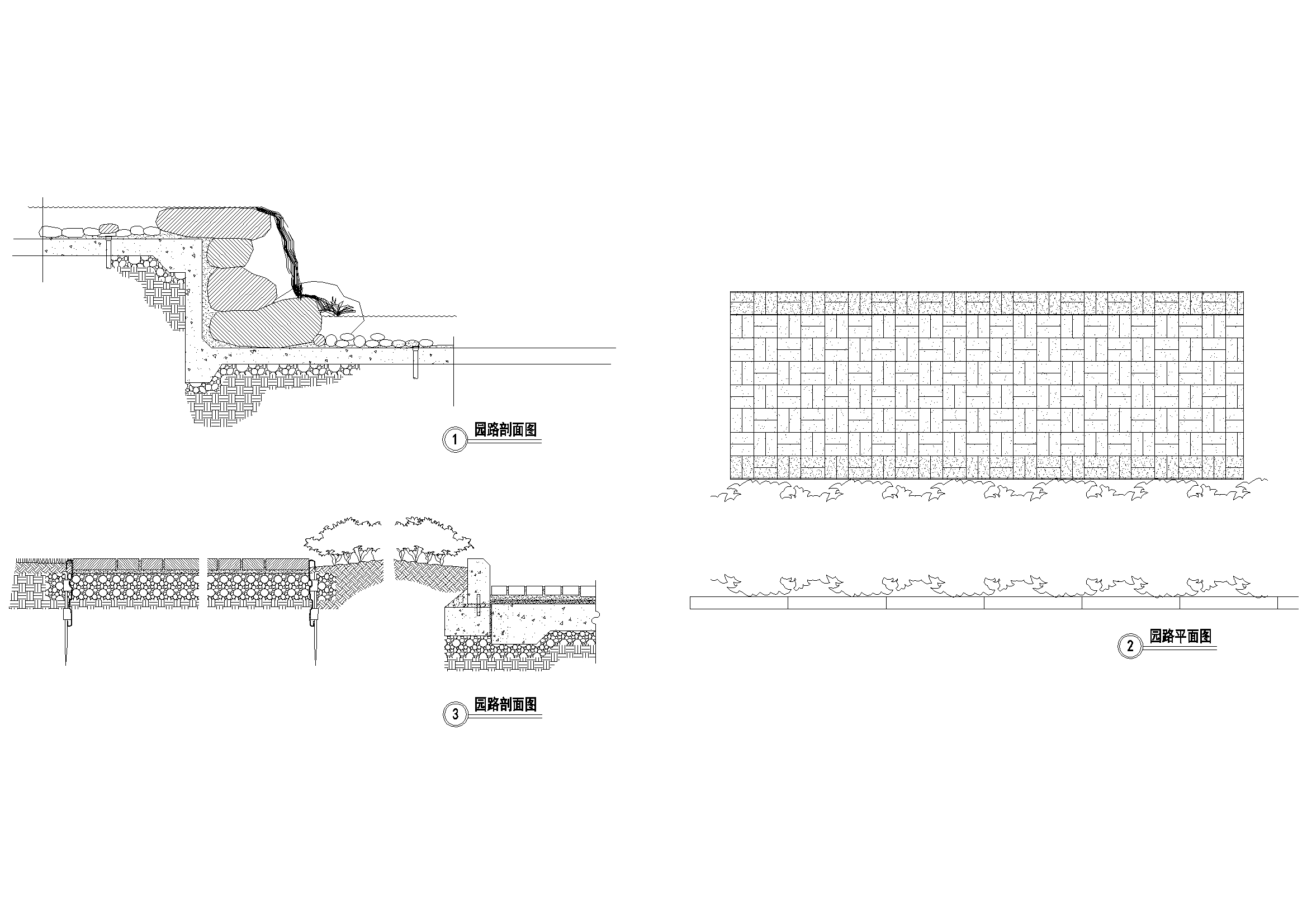 Y50 CAD图库园林乔灌木景观设计 自定义图库图块2018年新款素材