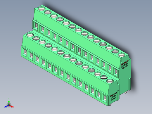 DEGSON DG500 系列 5.05.087.62mm 接线端子-DG500A-5.0-28P-14-00AH