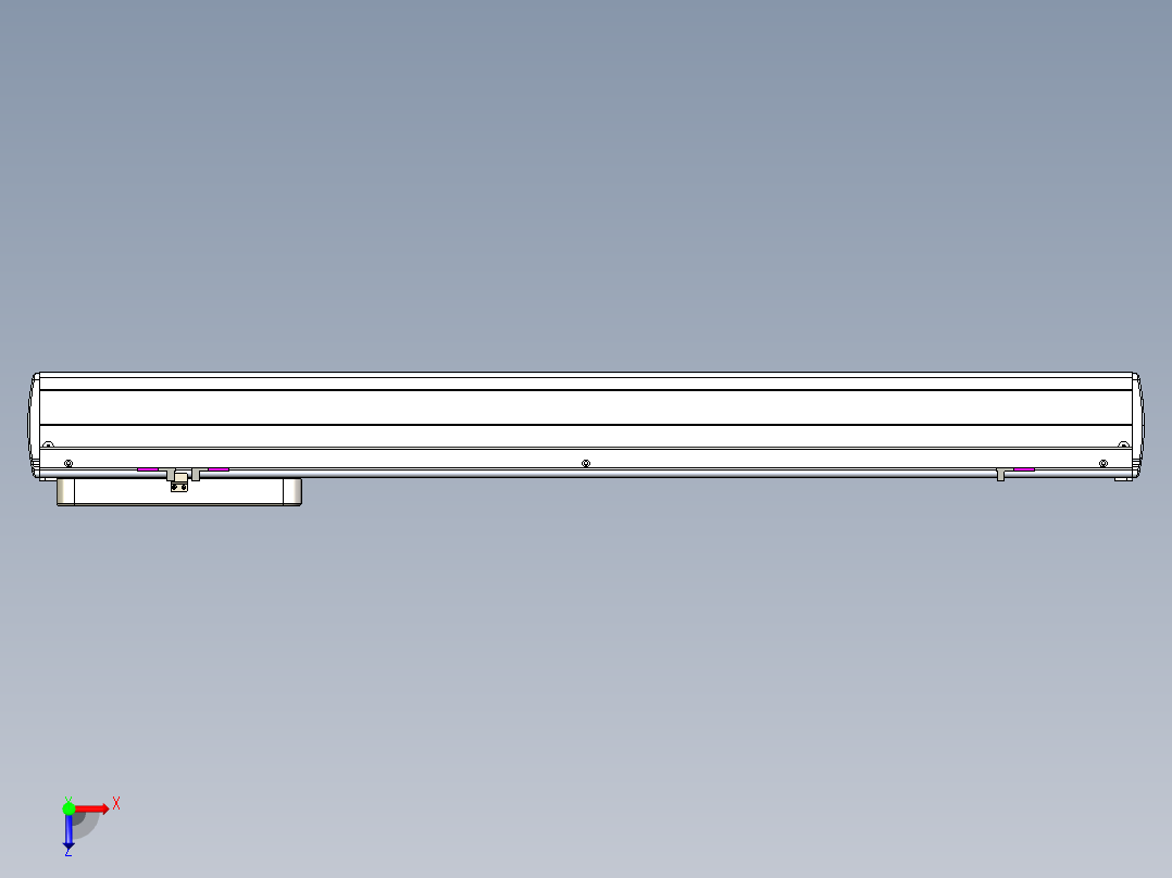 威洛博LC系列3d模型模组LC22H2Y-S700俯视图