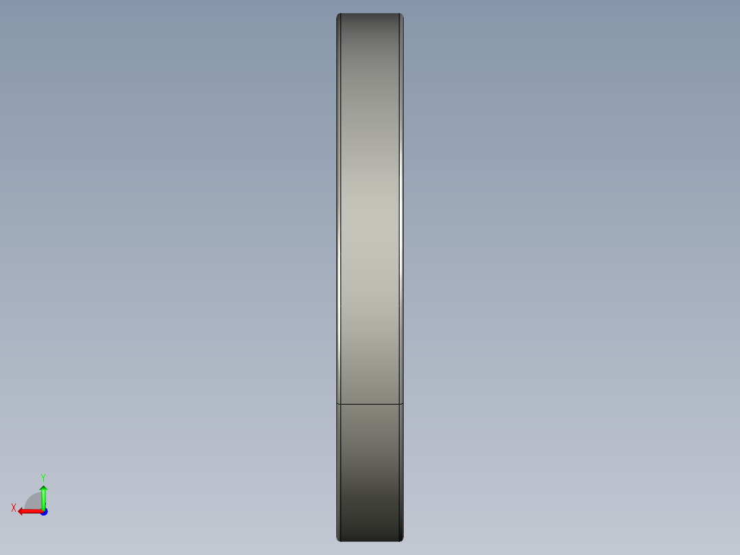 深沟球轴承61938后视图