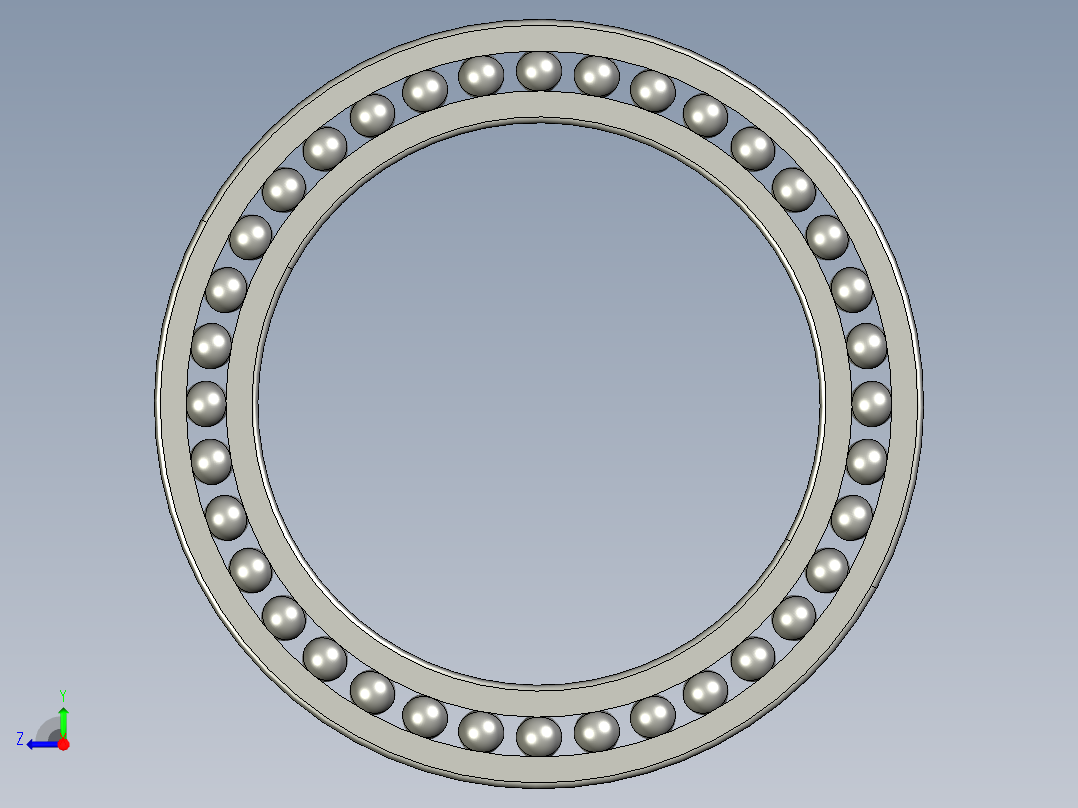 深沟球轴承61938右视图