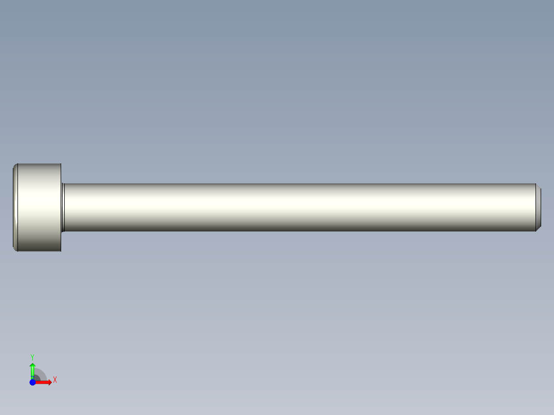 螺钉-DIN_912-M3x30.stp前视图