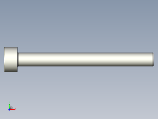 螺钉-DIN_912-M3x30.stp前视缩略图