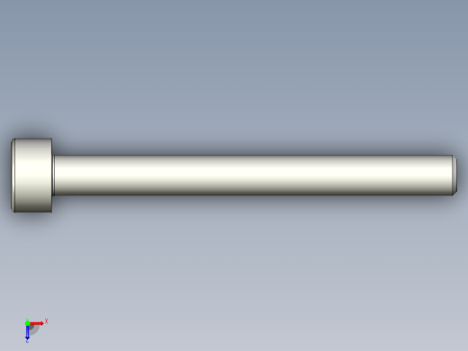 螺钉-DIN_912-M3x30.stp俯视缩略图