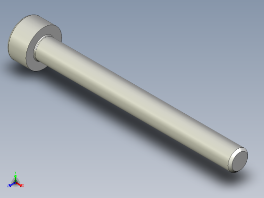 螺钉-DIN_912-M3x30.stp正等轴测缩略图