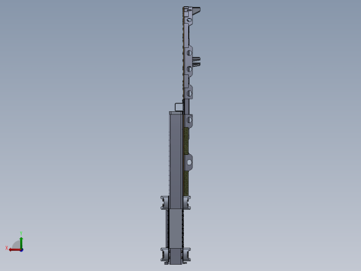 机翼翼梁的主要连接点后视缩略图