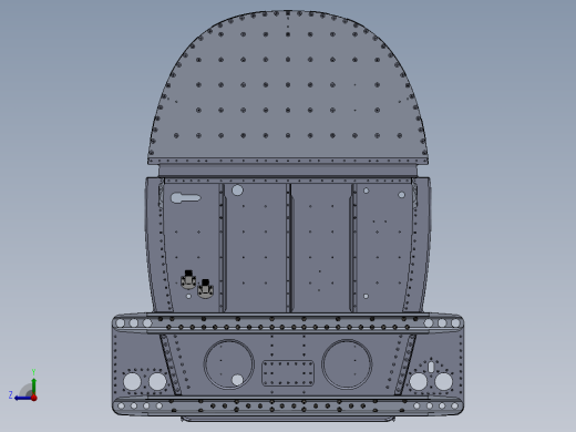 机翼翼梁的主要连接点右视缩略图