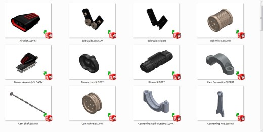 V12发动机3D模型图纸 汽车引擎 水冷设计就绪缩略图