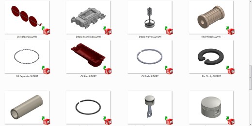 V12发动机3D模型图纸 汽车引擎 水冷设计就绪缩略图