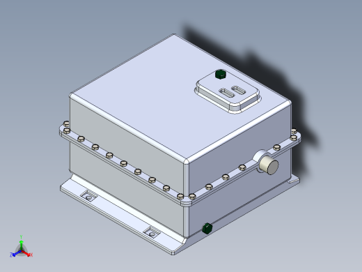 橡胶混合应用的齿轮箱