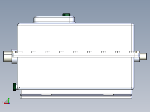 橡胶混合应用的齿轮箱后视缩略图